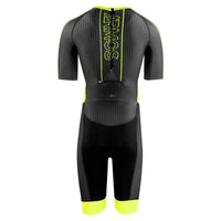 COMBINAISON ROLLER PRO AERO ARMOS NEON JAUNE FLUO MC   3674