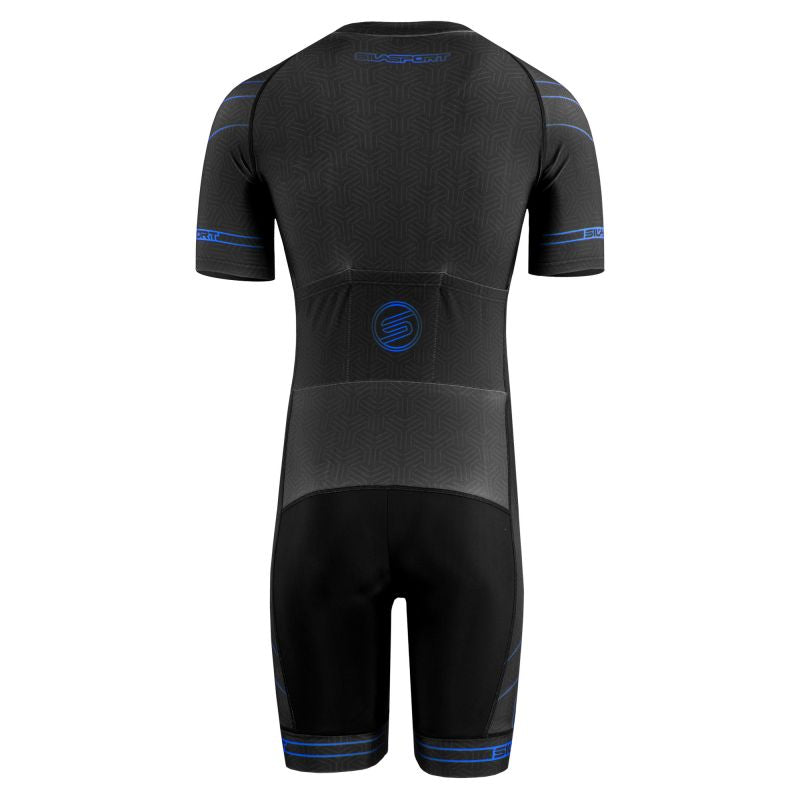 SILASPORT IRON STYLE 3.0 BLUE ADULT SKATING SUIT 3666