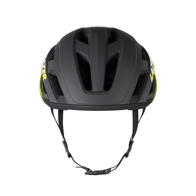 STRADA KINETICORE 2025 HELMETS Color: MATTE GREY FLASH YELLOW
