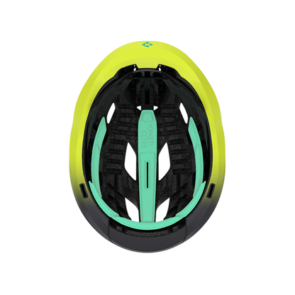 STRADA KINETICORE 2025 HELMETS Color: MATTE GREY FLASH YELLOW