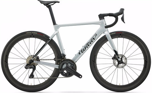 FILANTE SL +Z BAR   E639LD3 (with carbon Z BAR)    F12 Silver, Black - Glossy   SHIMANO ULTEGRA Di2 2x12 R8170	MICHE S 50 CARBON 2026