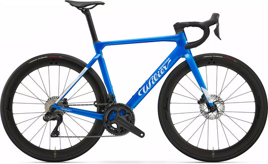 FILANTE SL +Z BAR   E639V3C (with carbon Z BAR)  F19 Blue, White - Glossy 	SRAM RIVAL AXS E1 2x12	MICHE SWR EVO 50 CARBON 2026