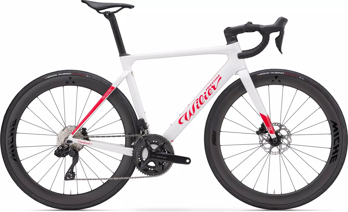 Filante SL  E639LD3S (with alloy STEMMA S2)   F20 White Red  Glossy	SHIMANO ULTEGRA Di2 2x12 R8170	MICHE S 50 CARBON  2026