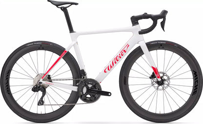FILANTE SL +Z BAR   E639V3C (with carbon Z BAR)  	F20 White, Red - Glossy  SRAM RIVAL AXS E1 2x12	MICHE SWR EVO 50 CARBON  2026