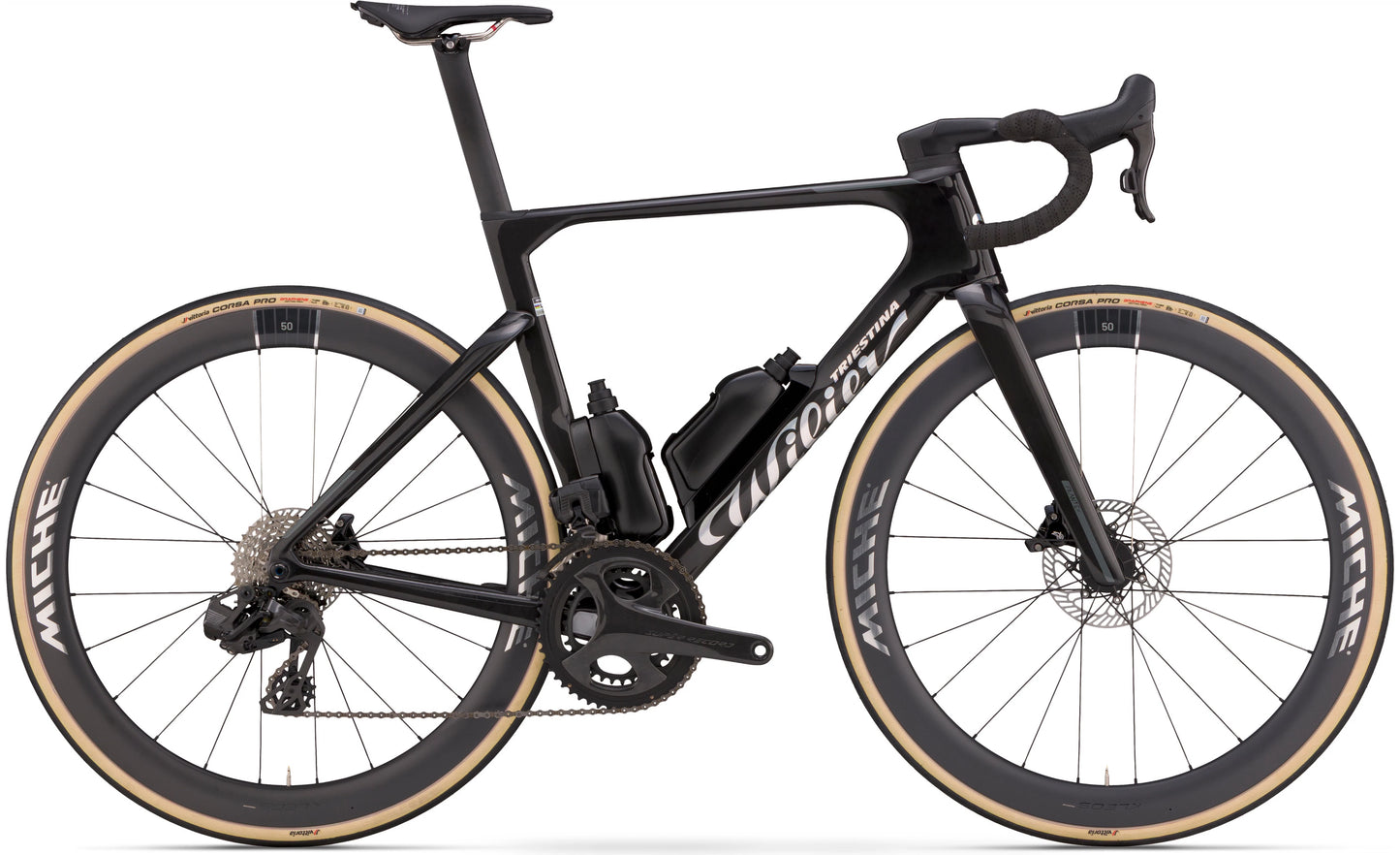 FILANTE SLR ID2    F29 Eclipse Black - Glossy & Matt  E666IDO	SHIMANO DURA ACE Di2 R9270	MICHE KLEOS 50 CARBON 2026