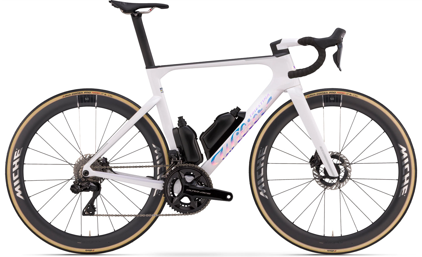 FILANTE SLR ID2    F30 Pure White - Glossy & Matt  E666LDO	SHIMANO ULTEGRA Di2 R8170	MICHE KLEOS 50 CARBON  2026