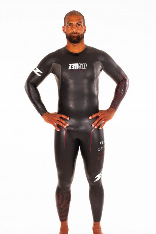WETSUIT     FLEX  HOMME     BLACK/RED  2025