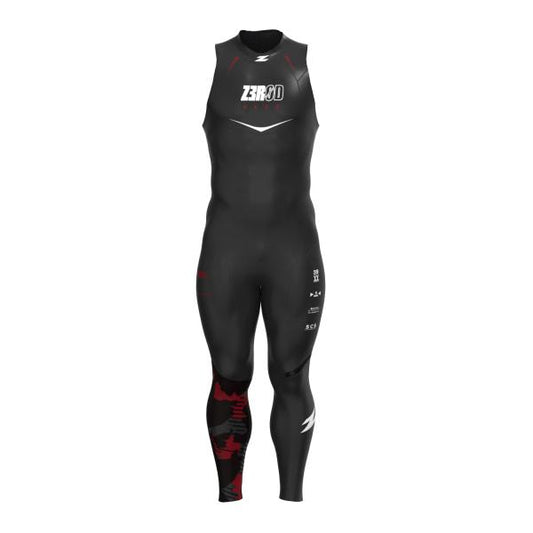WETSUIT      FLEX SANS MANCHES HOMME  BLACK/RED    2025