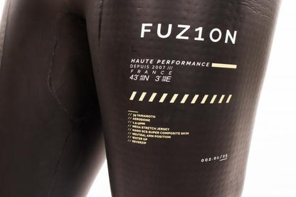 WETSUIT FUZION MEN BLACK/GOLD 2025