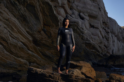 WETSUIT FUZION MAX WOMEN BLACK/GOLD 2025 n