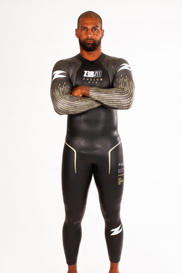 WETSUIT FUZION MAX MEN BLACK/GOLD 2025
