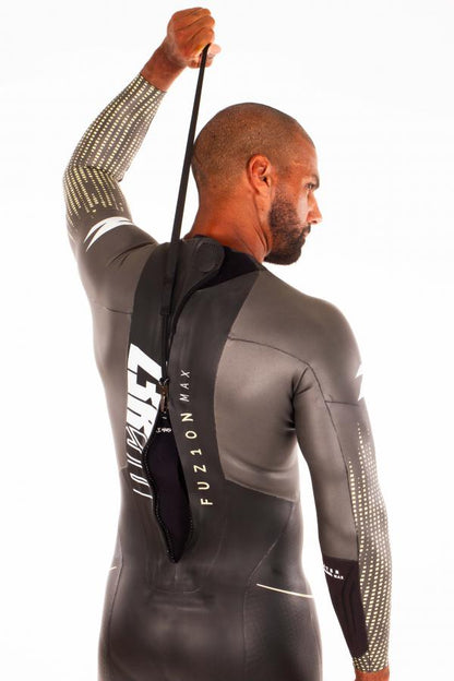 WETSUIT FUZION MAX MEN BLACK/GOLD 2025