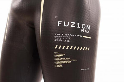 WETSUIT FUZION MAX MEN BLACK/GOLD 2025
