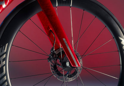 FILANTE SLR ID2       F32 Firelight Red - Glossy - Premium Paint E666IDO	SHIMANO DURA ACE Di2 R9270	MICHE KLEOS 50 CARBON 2026