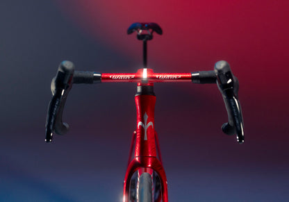 FILANTE SLR ID2       F32 Firelight Red - Glossy - Premium Paint E666IDO	SHIMANO DURA ACE Di2 R9270	MICHE KLEOS 50 CARBON 2026