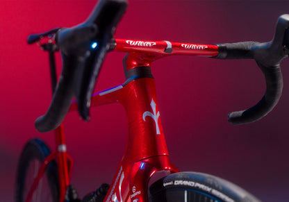 FILANTE SLR ID2     F32 Firelight Red - Glossy - Premium Paint  E666LDO	SHIMANO ULTEGRA Di2 R8170	MICHE KLEOS 50 CARBON  2026
