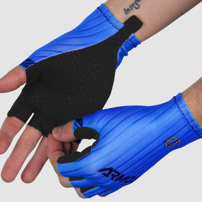 ARMOS PRO AERO CHRONO BLUE SHORT GLOVES 3661