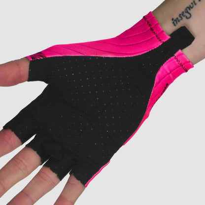 ARMOS PRO AERO CHRONO FLUO PINK SHORT GLOVES 3662
