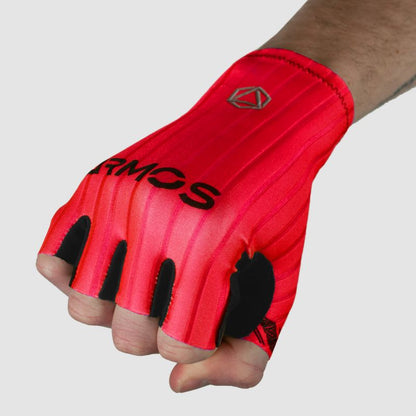 ARMOS PRO AERO CHRONO RED SHORT GLOVES 3663