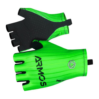 ARMOS PRO AERO CHRONO FLUO GREEN SHORT GLOVES 3664