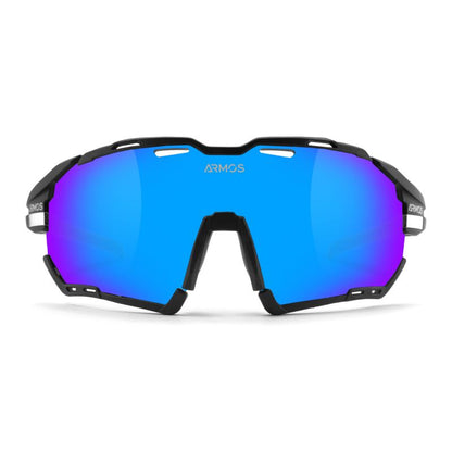 LUNETTES ARMOS ELIUS - NOIR - VERRES REVO BLEU   3654  2025