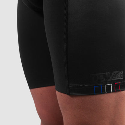 ARMOS TALISMAN BLACK RUNNING SHORTS