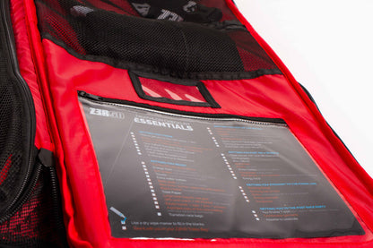 SAC DE TRANSITION EVO+  noir/rouge