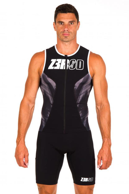 TRISUIT MEN'S SINGLET racer black vivacity