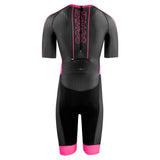 COMBINAISON SS SKATE PRO AERO ARMOS NÉON ROSE FLUO