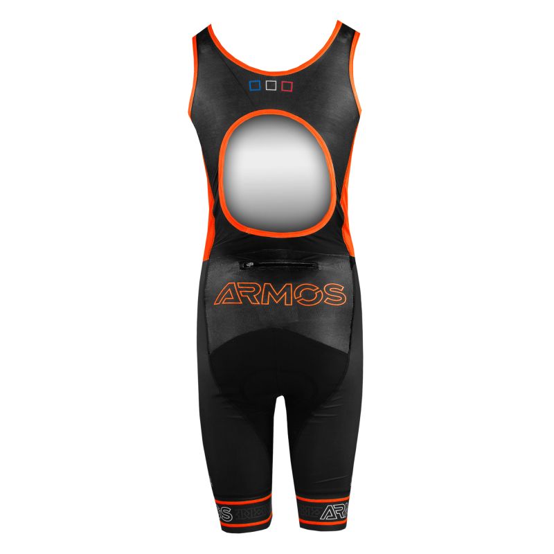 WOMEN'S TRISUIT CD ARMOS NEON ORANGE FLUO SM 2026