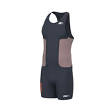 RACER MEN TRISUIT   CEDAR GREY