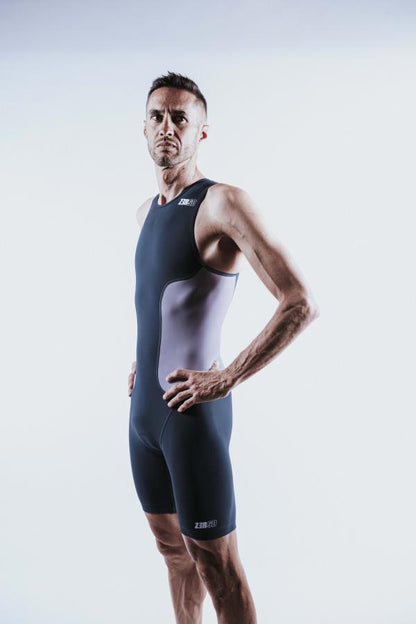 TRIFONCTION   RACER MEN TRISUIT   CEDAR GREY  2025