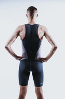 RACER MEN TRISUIT   CEDAR GREY