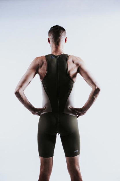 TRIFONCTION    RACER MEN TRISUIT   CEDAR GREEN  2025