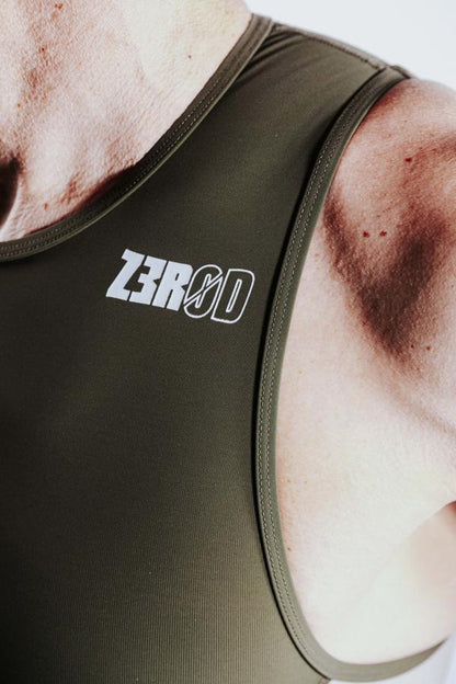 TRIFONCTION    RACER MEN TRISUIT   CEDAR GREEN  2025