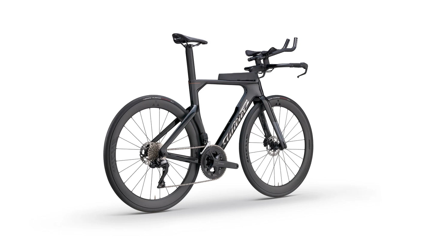 Turbine SL +BAR  E6546I3   T18 Black Grey Glossy      SHIMANO 105 Di2 2x12 R7170	MICHE S 50 CARBON 2026