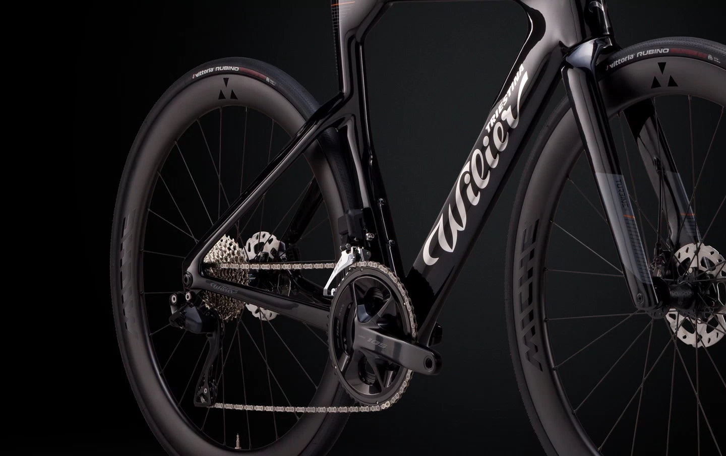 Turbine SL +BAR  E6546I3   T18 Black Grey Glossy      SHIMANO 105 Di2 2x12 R7170	MICHE S 50 CARBON 2026