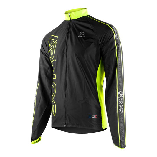 VESTE RUNNING COUPE VENT ARMOS NEON JAUNE FLUO   3710