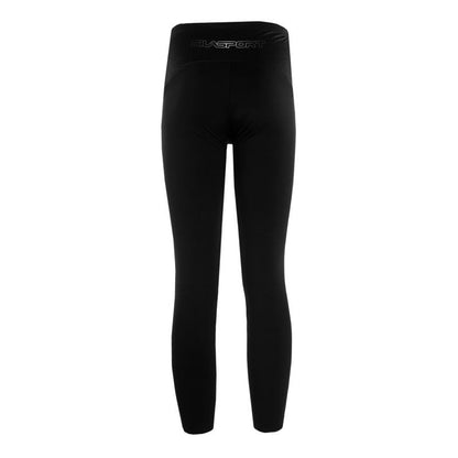 SILASPORT IRON STYLE 3.0 WARM-UP ZIP-UP TIGHTS – BLACK/WHITE