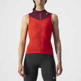 SOLARIS SLEEVELESS JERSEY   Color: RED/BORDEAUX  | 4521058-023