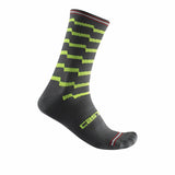 UNLIMITED 18 SOCK  Couleur : DARK GRAY/ELECTRIC LIME  | 4522037-030