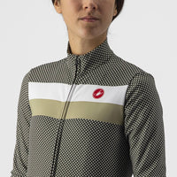 VOLARE LS JERSEY Couleur : MILITARY GREEN/WHITE-GREEN TEA  | 4522547-075  FEMMES