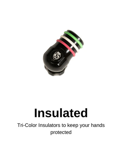 EOLO IV CO2 REGULATOR ONLY BLACK / RED GREEN / GREY