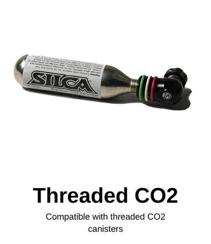 EOLO IV CO2 REGULATOR ONLY BLACK / RED GREEN / GREY