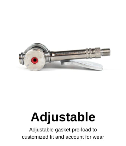 HIRO SIDE LEVER LOCKING PRESTA CHUCK - CARBON STEEL