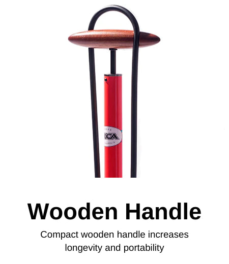 PISTA RED FLOOR PUMP