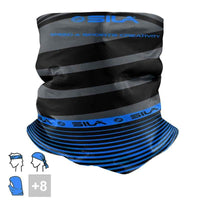BANDANA BANDANA TOUR DE COU multifonction SILA - SS Créativity Noir / Bleu 1108 A-BANDANA SILA SPORT 