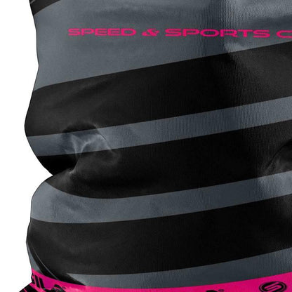 BANDANA BANDANA TOUR DE COU multifonction SILA - SS Créativity Noir / Rose A-BANDANA SILA SPORT 