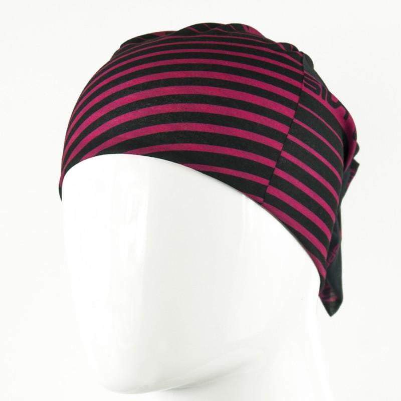 BANDANA BANDANA TOUR DE COU multifonction SILA - SS Créativity Noir / Rose A-BANDANA SILA SPORT 