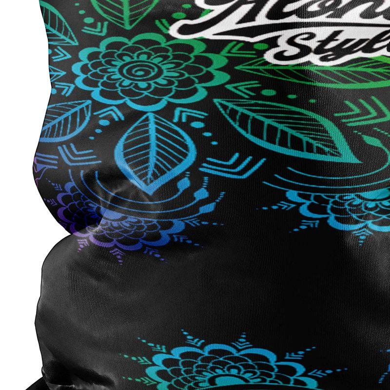 BANDANA TOUR DE COU multifonction SILA ALOHA STYLE Noir Référence 2559 - Taille Unique - A-BANDANA SILA SPORTS 